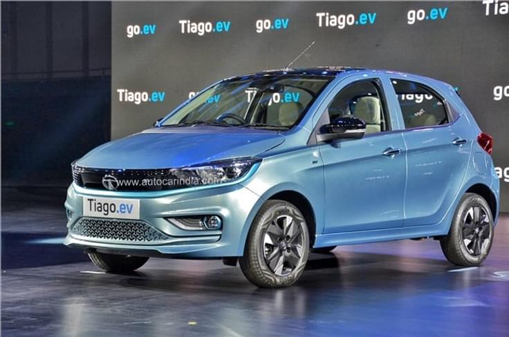 Tata Tiago EV (September 28) -
Launched at Rs it became the most affordable electric car in India.
Tata Tiago EV (September 28) -
Launched at Rs it became the most affordable electric car in India.